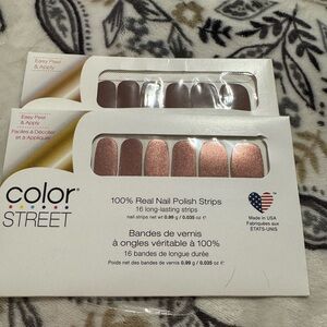 2 Retired Color Street packs: Upper East Side and Gratitude is Everything